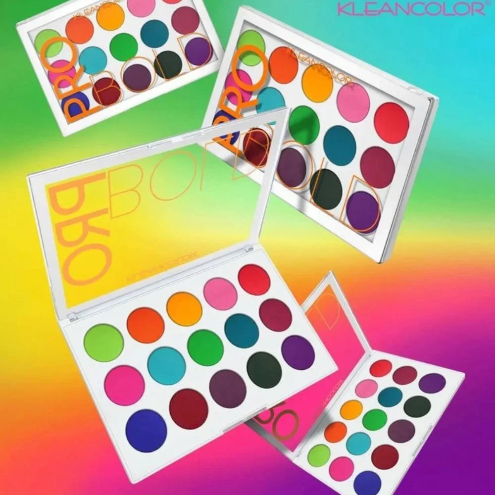 NEW IN BOX  Klean Color Pro Bold-Pressed Pigment Palette Eye Shadow New